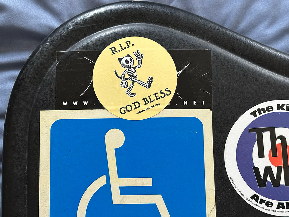 RIP God Bless Sticker