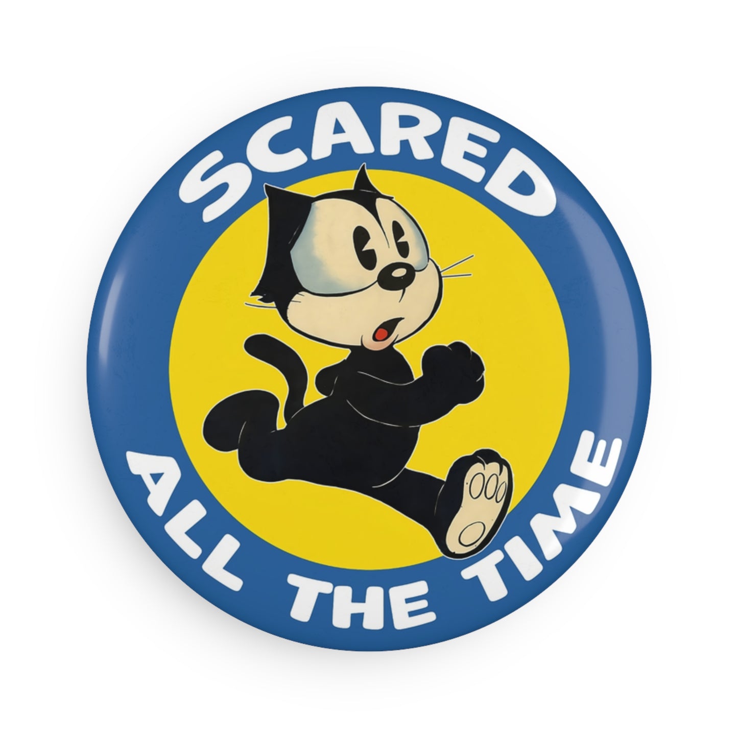 Scaredy Cat Magnet