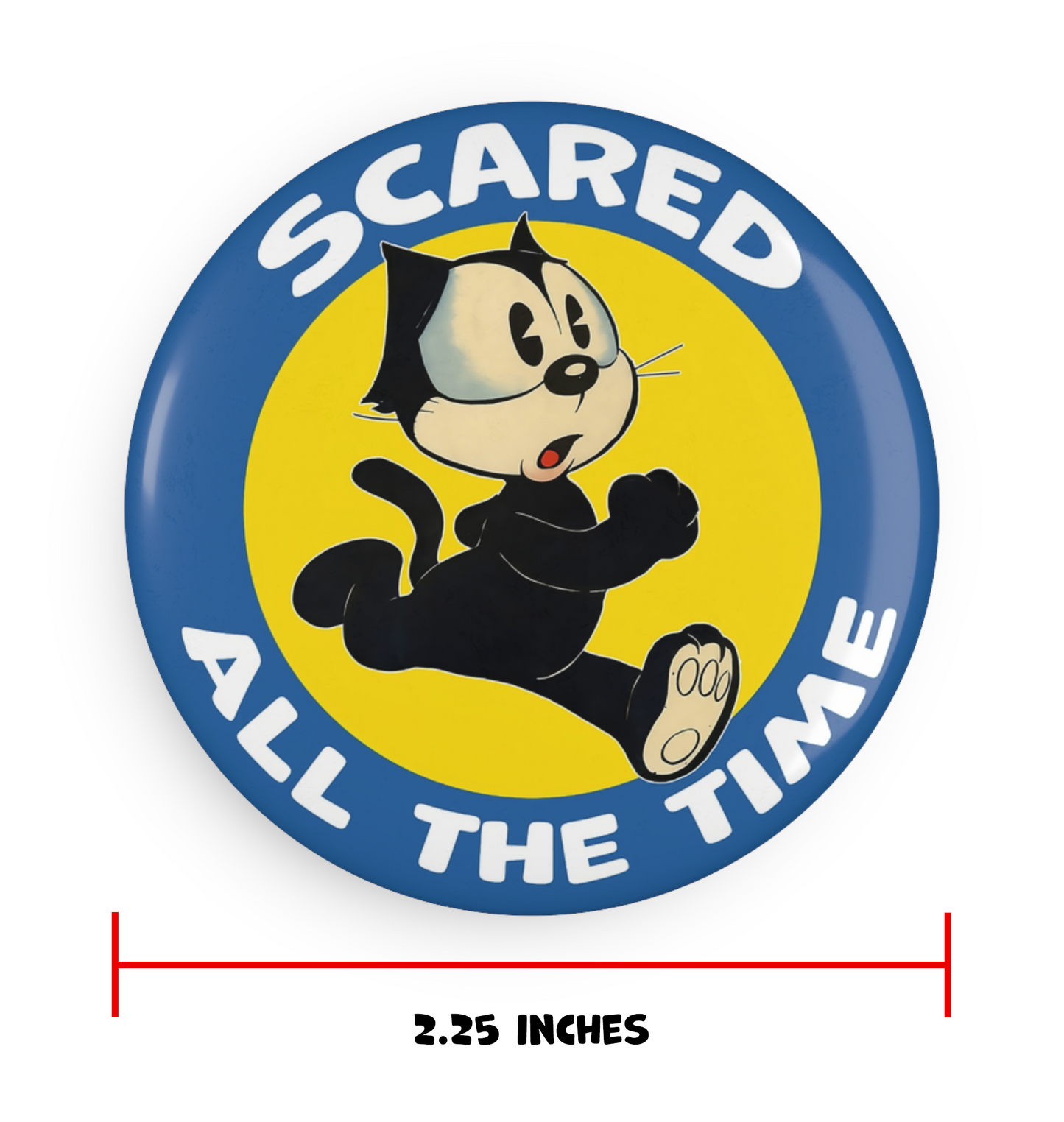 Scaredy Cat Magnet